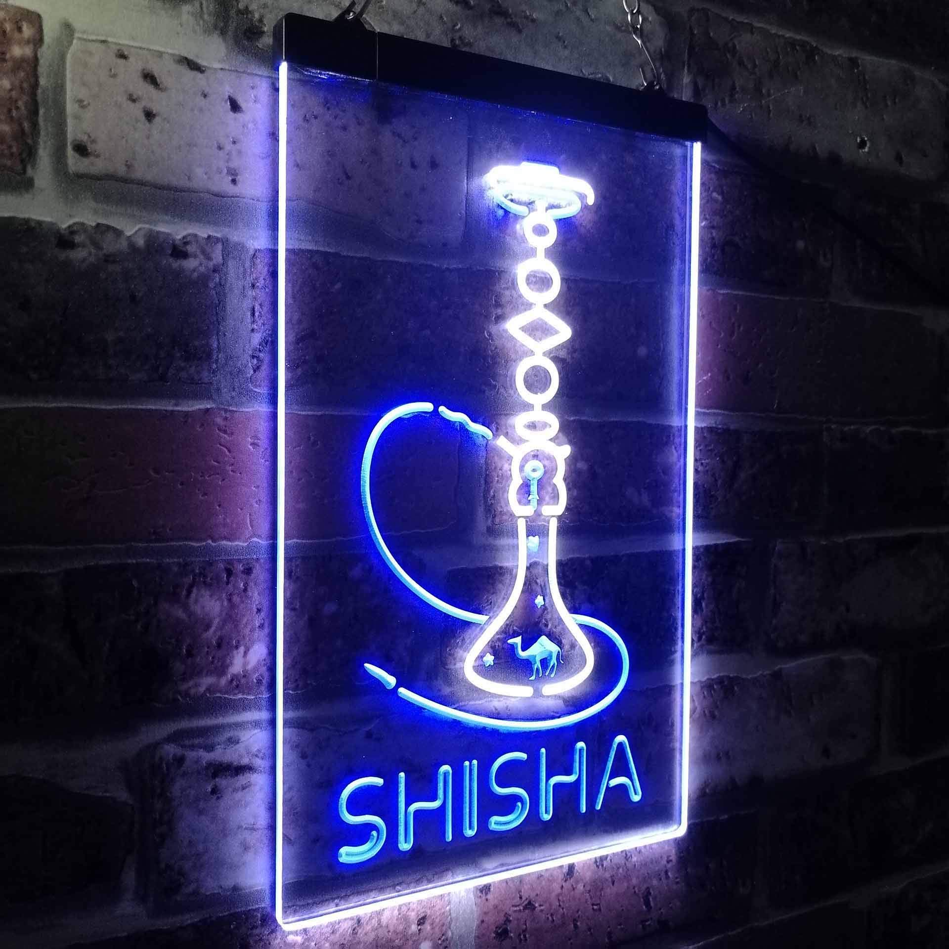 Amazon.co.jp: Hookah Shisha Shop Home Room Man Cave Décor Dual